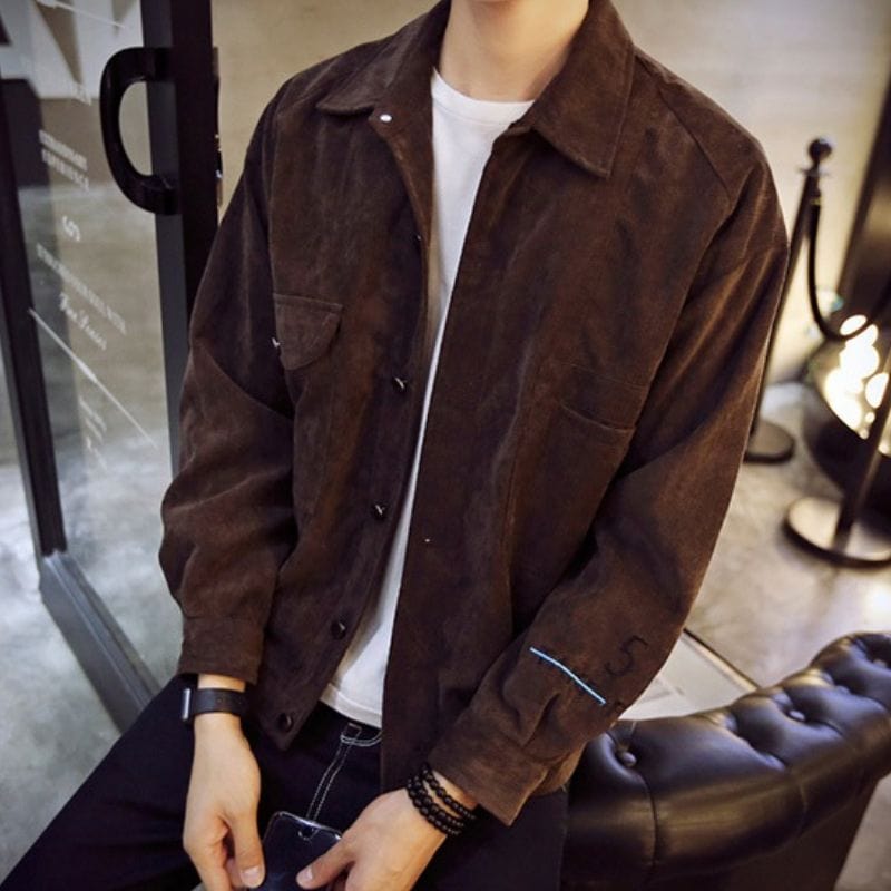 Herren Cord-Overshirt – Perfekt für einen entspannten Chill!